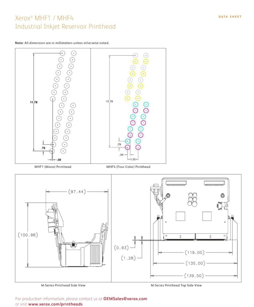 施樂Xerox—噴墨打印機(jī)噴頭